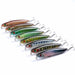 8x Popper Poppers 9.6cm Fishing Lure Lures Surface Tackle Fresh Saltwater - Outbackers