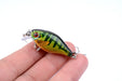 6x 4.3cm Popper Crank Bait Fishing Lure Lures Surface Tackle Saltwater - Outbackers