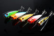 5X 6cm Popper Poppers Fishing Lure Lures Surface Tackle Fresh Saltwater - Outbackers