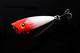 5X 6cm Popper Poppers Fishing Lure Lures Surface Tackle Fresh Saltwater - Outbackers