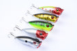 5X 6.5cm Popper Poppers Fishing Lure Lures Surface Tackle Fresh Saltwater - Outbackers