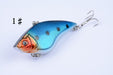 6x 7cm Vib Bait Fishing Lure Lures Hook Tackle Saltwater - Outbackers