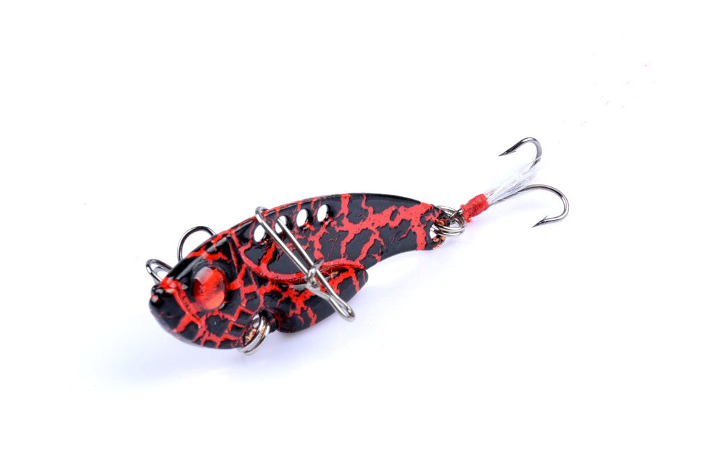 4x 5.5cm Vib Bait Fishing Lure Lures Hook Tackle Saltwater - Outbackers