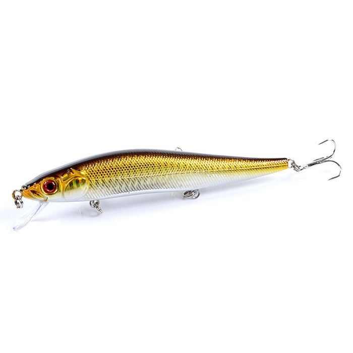 5x Popper Minnow 14cm Fishing Lure Lures Surface Tackle Fresh Saltwater - Outbackers