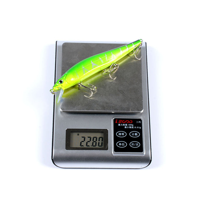 5x Popper Minnow 14cm Fishing Lure Lures Surface Tackle Fresh Saltwater - Outbackers