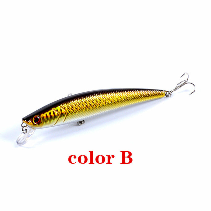 5x Popper Minnow 13cm Fishing Lure Lures Surface Tackle Fresh Saltwater - Outbackers