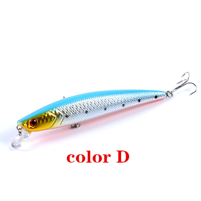 5x Popper Minnow 13cm Fishing Lure Lures Surface Tackle Fresh Saltwater - Outbackers