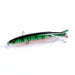 6x Popper Minnow 11.7cm Fishing Lure Lures Surface Tackle Fresh Saltwater - Outbackers