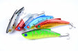 5x 9cm Vib Bait Fishing Lure Lures Hook Tackle Saltwater - Outbackers