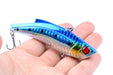 5x 9cm Vib Bait Fishing Lure Lures Hook Tackle Saltwater - Outbackers