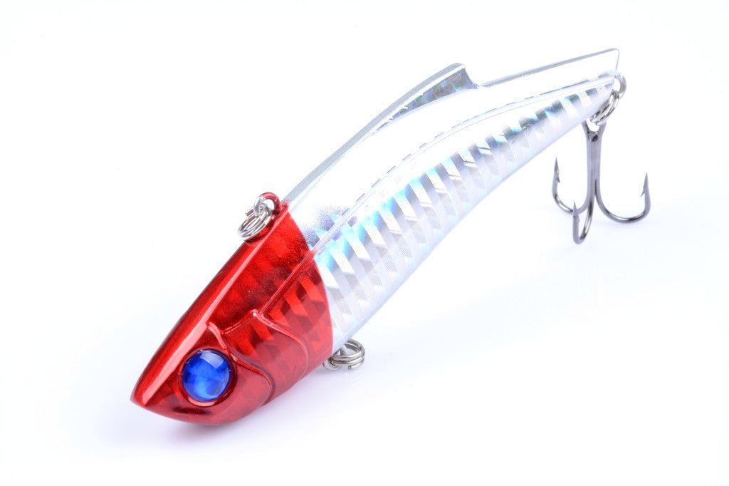 5x 9cm Vib Bait Fishing Lure Lures Hook Tackle Saltwater - Outbackers