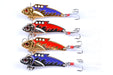 4X 8g Fishing Switchblade Blade VIBE VIB Metal Lures 50mm - Outbackers