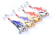 4X 8g Fishing Switchblade Blade VIBE VIB Metal Lures 50mm - Outbackers