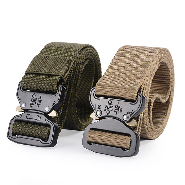 Mountgear Multifunctional Men's Outdoor Tactical Belt Outside Military Training Belt - Outbackers