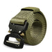 Mountgear Multifunctional Men's Outdoor Tactical Belt Outside Military Training Belt Green - Outbackers