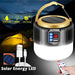 Mountgear USB Rechargeable Waterproof Outdoor Lantern Solar LED Bulb Camping Tent Lights - Outbackers