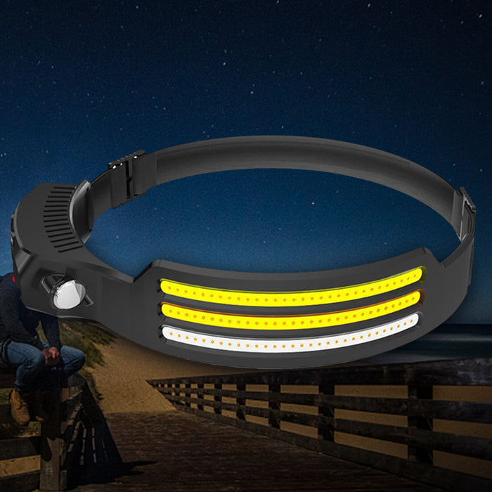 Mountgear Wave Sensing COB Head Light Outdoor Riding Light USB Rechargeable Light - Outbackers