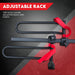 2 Bicycle Bike Rack Rear Car Carrier 2" Hitch Mount Platform Foldable - Outbackers