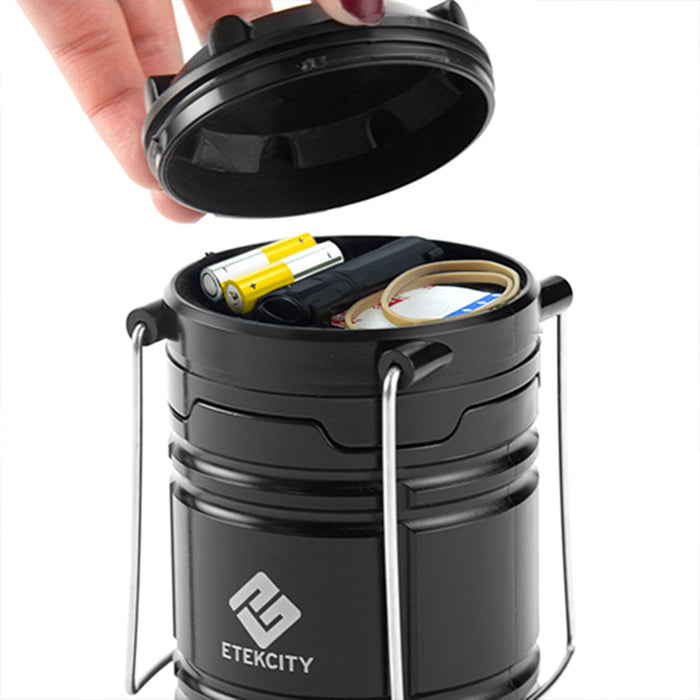 Etekcity Lantern Camping Lantern - 4 Pack - Black - Outbackers