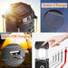 LED Camping Lamp Solar Powered Rechargeable USB Torch Waterproof Emergency Light Lantern - Outbackers