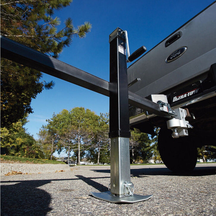 4x Trailer Caravan Canopy Jack Leg Stand Heavy Duty 3175KG 7000lbs Side Handle - Outbackers