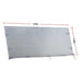 4.9m Caravan Privacy Screen Side Sunscreen Sun Shade for 17' Roll Out Awning - Outbackers