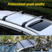 Lockable Aluminium Car Roof Rack Bars Without Rail Anti Theft Luggage Carrier - Outbackers