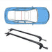 Lockable Aluminium Car Roof Rack Bars Without Rail Anti Theft Luggage Carrier - Outbackers