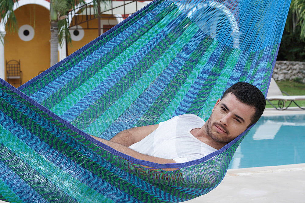 The out and about Mayan Legacy hammock Single Size in Caribe colour - Outbackers