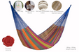 The out and about Mayan Legacy hammock Single Size in Mexicana colour - Outbackers