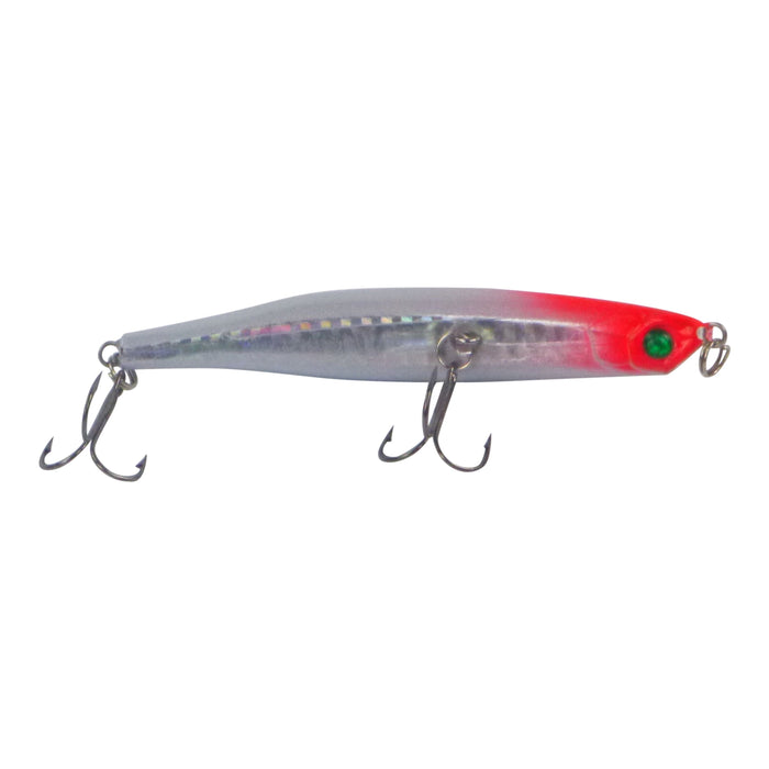 Toppu Mizzu Sidewinder Bent Minnow, 95mm, Fright Blush - Outbackers