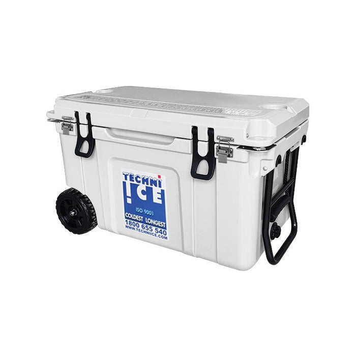 Techni Ice Signature Hardcore Premium Ice Box 55L with Wheels - Outbackers