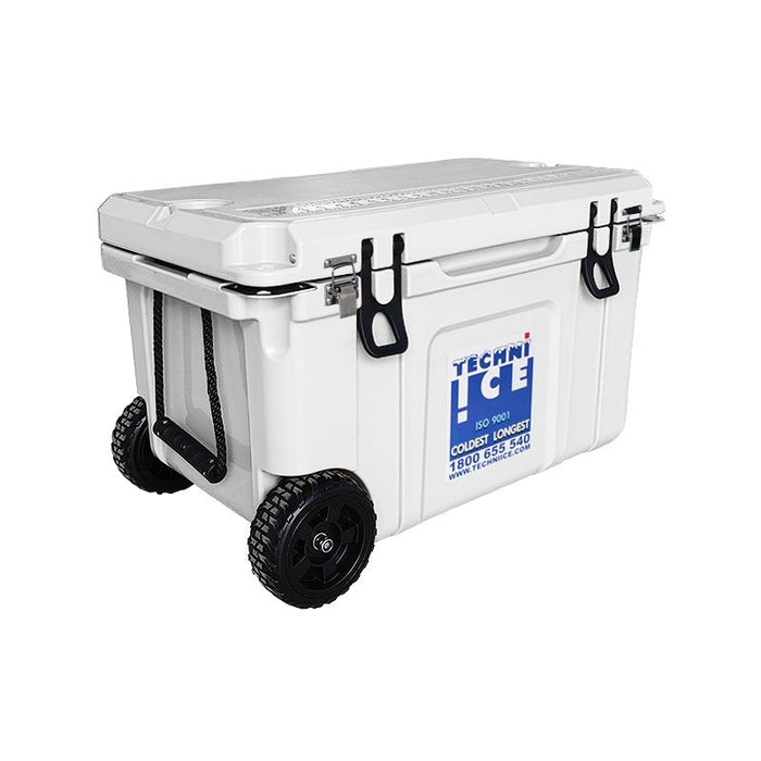 Techni Ice Signature Hardcore Premium Ice Box 55L with Wheels - Outbackers