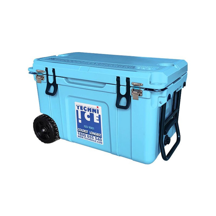 Techni Ice Signature Hardcore Premium Ice Box 55L with Wheels - Outbackers