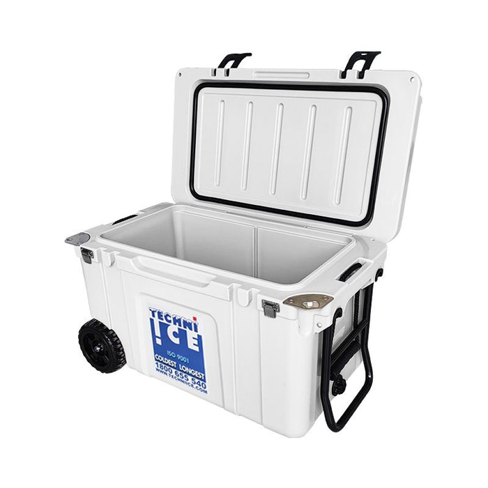 Techni Ice Signature Hardcore Premium Ice Box 55L with Wheels - Outbackers