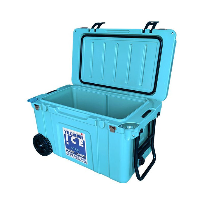 Techni Ice Signature Hardcore Premium Ice Box 55L with Wheels - Outbackers