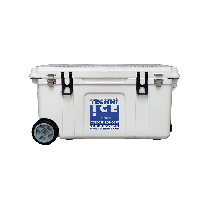 Techni Ice Signature Hardcore Premium Ice Box 75L with Wheels - Outbackers