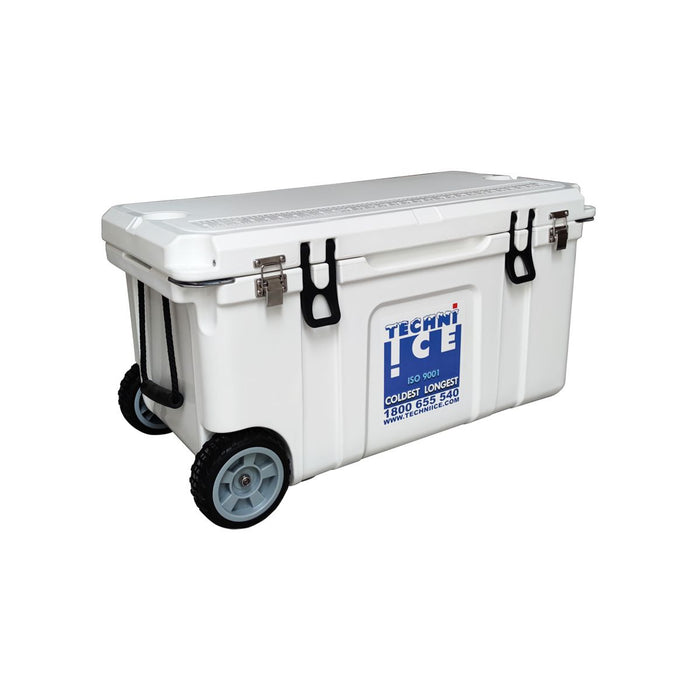 Techni Ice Signature Hardcore Premium Ice Box 75L with Wheels - Outbackers