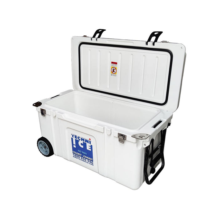 Techni Ice Signature Hardcore Premium Ice Box 75L with Wheels - Outbackers