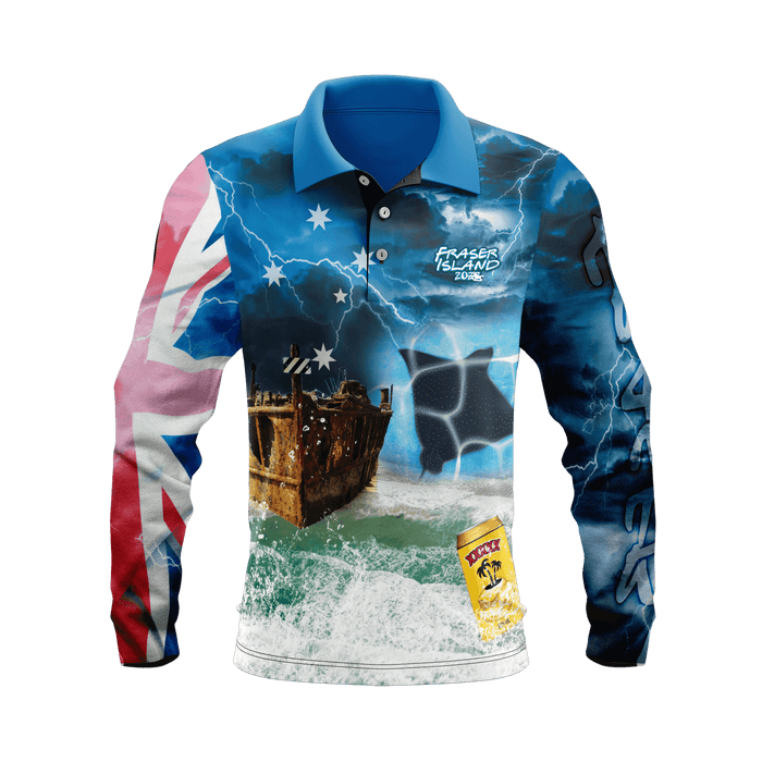 Fraser Island 2023 Polo Shirt - Outbackers