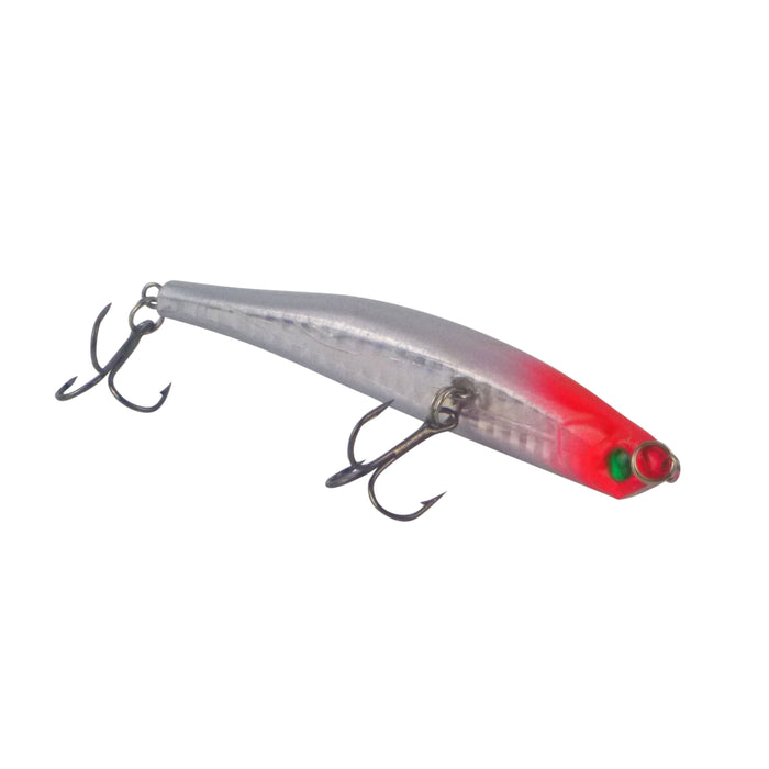 Toppu Mizzu Sidewinder Bent Minnow, 95mm, Fright Blush - Outbackers