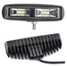 Pair 6inch 20w LED Work Driving Light Bar Ultra Flood Beam Lamp Reverse Offroad - Outbackers