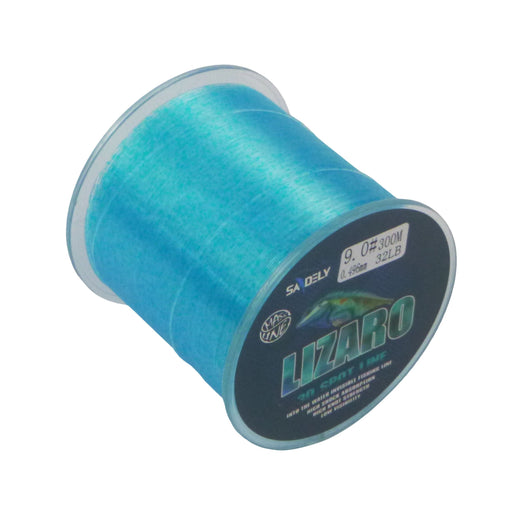 Samdely Lizaro Mono, Camo Blue, #9.0, 30lb, 300Mtr - Outbackers