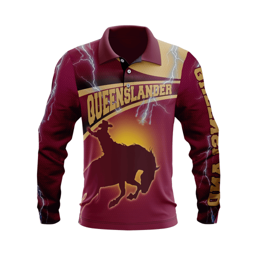 QLD Proud Fishing Shirt - Quick Dry & UV Rated – Oz Fishing Shirts