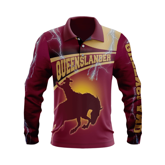 QLD Rodeo Polo Shirt - Outbackers