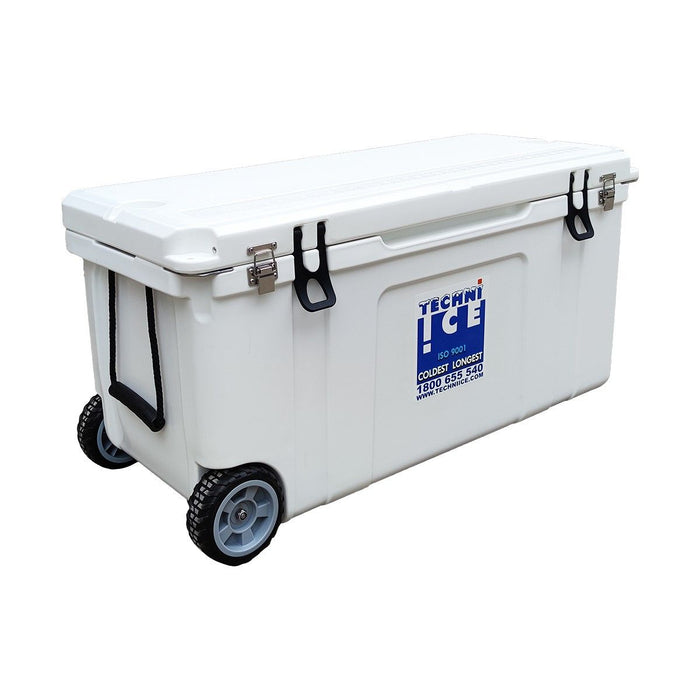 Techni Ice Signature Hardcore Premium Ice Box 120L with Wheels - Outbackers