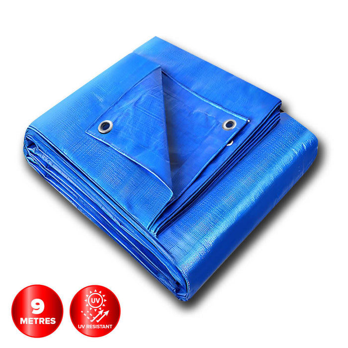 Handy Hardware Tarpaulin UV Resistant Waterproof Strong Durable 9m - Outbackers